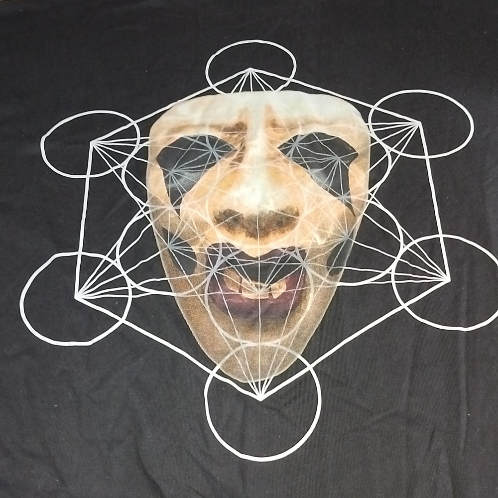 NWOT BLACK SCALE BLVCK SCVLE Evil Clown Tee